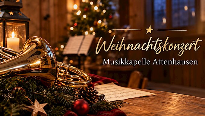 Weihnachtskonzert der Musikkapelle Attenhausen